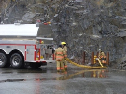 Hooking Up Hose to Hydrante